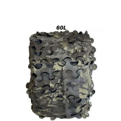 3D Camo Backpack Cover - Laser Cut Camouflage Hunting Bag Cover for 60L/80L Packs, Paintball & Outdoor Gear