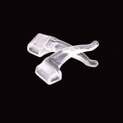 2/40PCS Silicone Ear Hooks for Glasses | Anti-Slip Eyewear Grip, Temple Sleeve & Sunglasses Holder Accessories