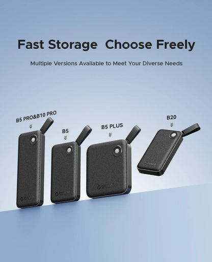 ORICO Portable USB 3.2 Gen2 External SSD for iPhone 15/Pro, Windows & Mac – Ultra Fast Lightweight Solid State Drive