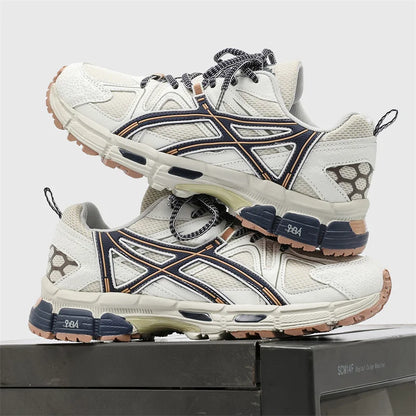 Men’s Casual Running Sneakers - Breathable Lace-Up Walking & Jogging Shoes for Outdoor Leisure