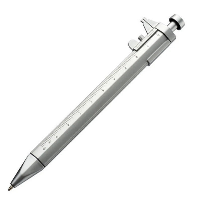 Multifunction Caliper Ballpoint Pen — 0.5mm Gel Ink Vernier Roller Pen, Creative Stationery Tool