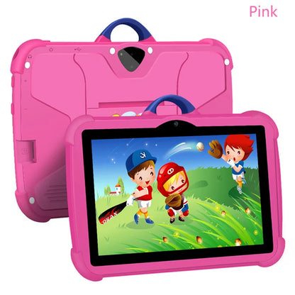 7-Inch Kids Tablet PC – Android 13, Quad-Core, 4GB RAM & 64GB ROM, Educational Learning Tablet for Children