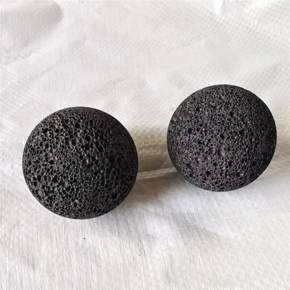 Natural Lava Stone Grip Ball - 5cm Porous Hand Trainer for Grip Strength, Climbers, and Weightlifters