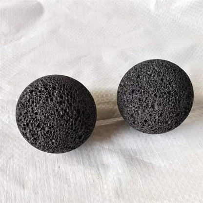 Natural Lava Stone Grip Ball - 5cm Porous Hand Trainer for Grip Strength, Climbers, and Weightlifters