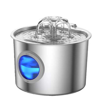 Automatic Cat Water Fountain - Stainless Steel Dog & Cat Water Dispenser with Filter