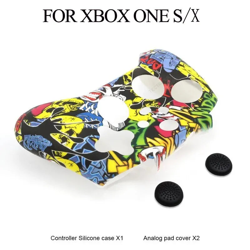Silicone Protective Case for Xbox Series X/S Controller — Thumbstick Grips & Joystick Cover Gamepad Accessories