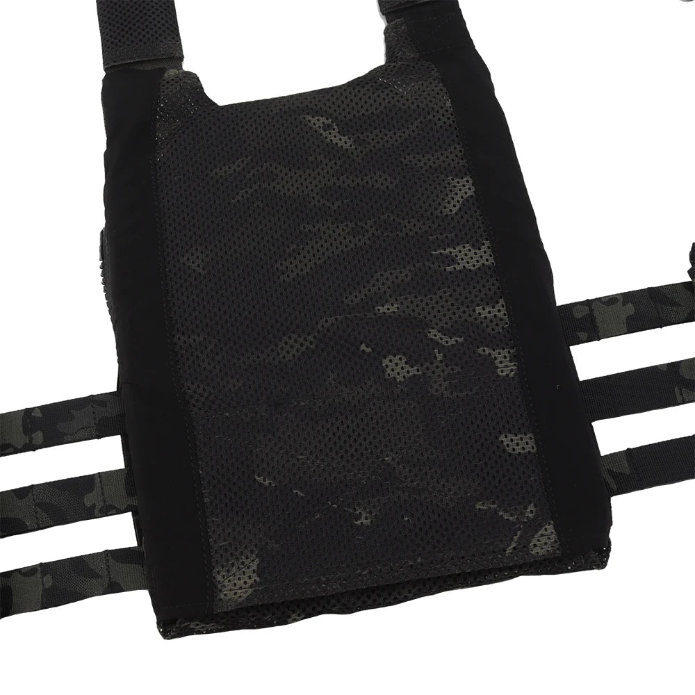 Tactical Vest LV119 Plate Carrier Set – Lightweight OTB Maritime Airsoft Hunting Vest with Underbelly Bag & Triple Mag Pouch