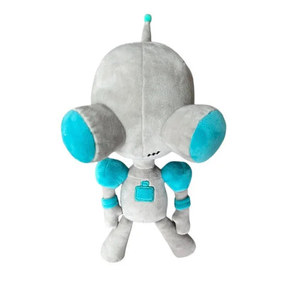 28cm Alien ET 3D Eyes Green Plush Toy – Invader ZIM GIR Dog Soft Stuffed Collectible, Christmas Gift for Children