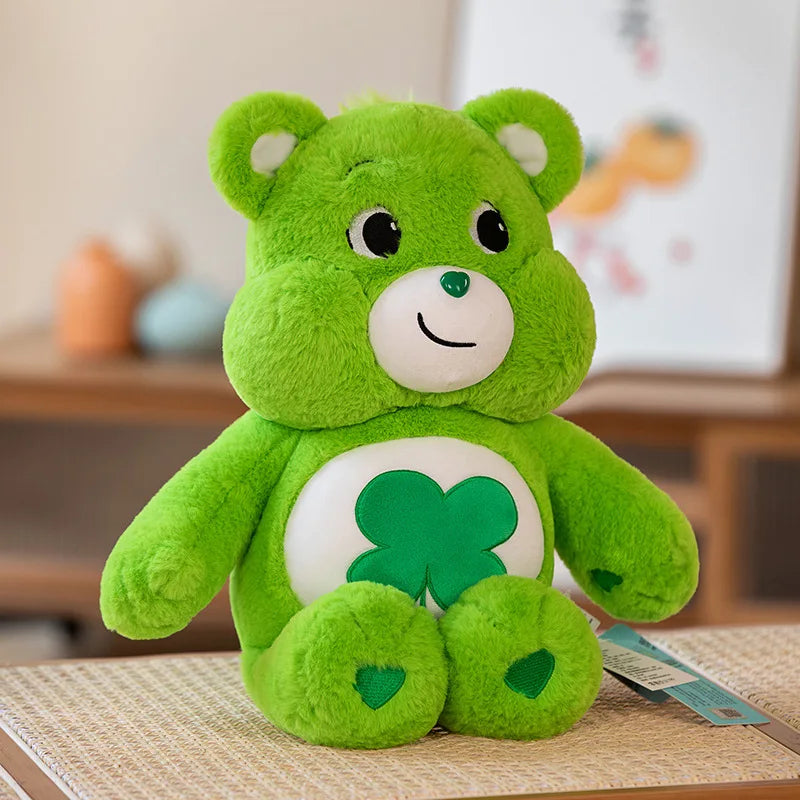 8-Color Care Bears Plush Toys - Cute Stuffed Bear Dolls, Soft Pillows & Home or Car Decorations for Kids’ Birthday Gifts