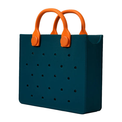 EVA Large Leather Shoulder Bag – Waterproof Casual Tote for Women, Beach Bag & Fashion Storage Handbag