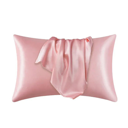 Natural Mulberry Silk Pillowcase - Luxury Soft Bedding Cover for Hair & Skin Protection Customized Sizes