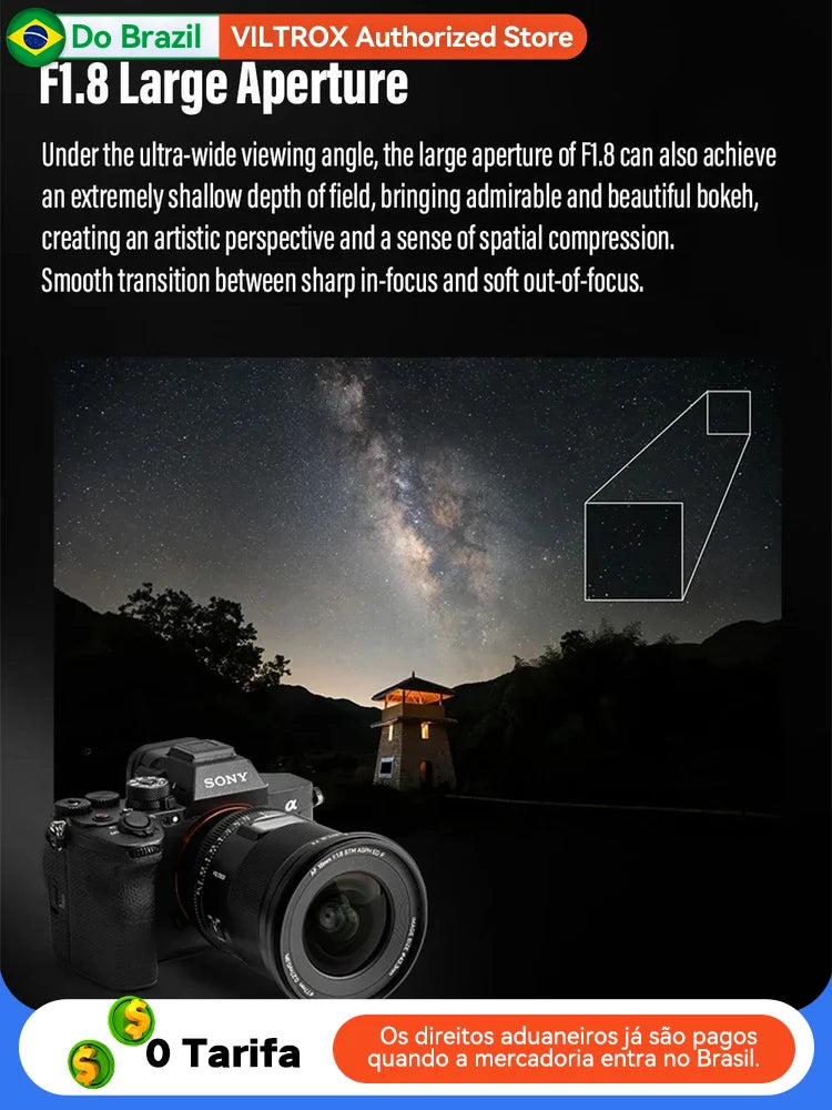 Viltrox AF 16mm F1.8 FE Wide Angle Fisheye Lens – Full Frame Camera Lens for Sony E Mount A7II, A7III, A7IV, A7SIII, A7RV, ZVE1