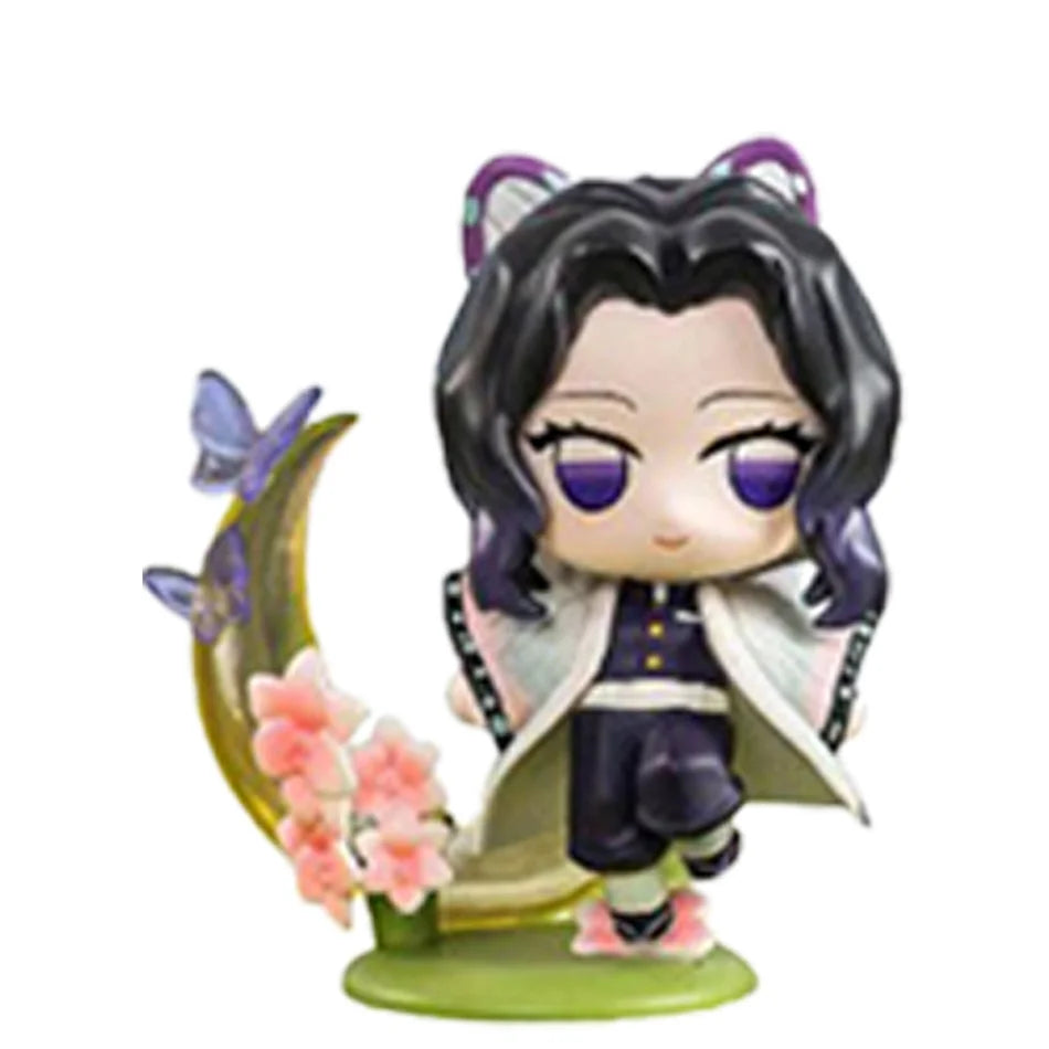 Demon Slayer Tanjiro & Nezuko Figure Blind Box – Anime Cartoon Statue Model Ornament, Creative Surprise Gift
