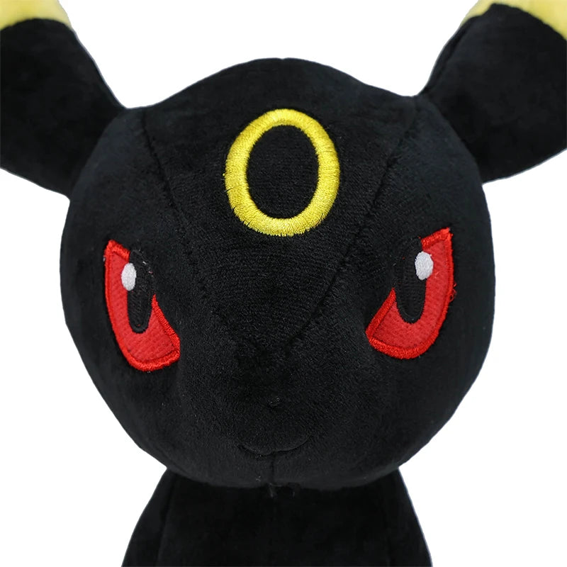 31cm Pokémon Plush – Shiny Umbreon Soft Stuffed Anime Doll | Eevee, Sylveon, Vaporeon, Flareon Collectible Toy