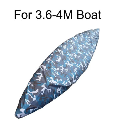 Anti-UV Waterproof Kayak Boat Storage Cover – Canoe Transport Dust Cover for Fishing & Inflatable Boat Replacement