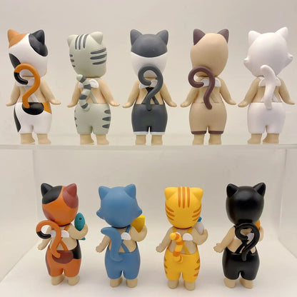 New Sonny Angel Meow Meow Daily Cat Life Series Blind Box – Anime Figure Ornament Toy Doll Gift