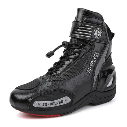 New Motorcycle Boots for Men & Women – Anti-Slip Winter Riding Sneakers for Bicycle, Mountain Racing & Road Speed, Autumn Ready