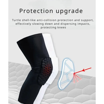 Sports Knee Pads Compression Brace – Knee Support Protector for Volleyball, Basketball, Gym Training, and Soccer Shin Guards