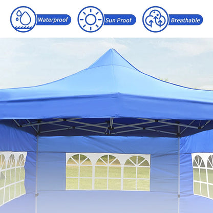 Outdoor Tent Sidewall with Window – Waterproof, Wear-Resistant, UV-Resistant Curtain for Camping Tents