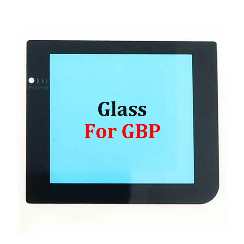 JCD Screen Lens Cover Protector for Game Boy Series | Plastic Glass with Adhesive for GB, GBA SP, GBC