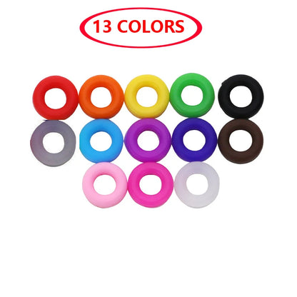 10PCS Anti-Slip Silicone Ear Hooks for Glasses | Eyewear Grip, Temple Holder & Fastener Accessories