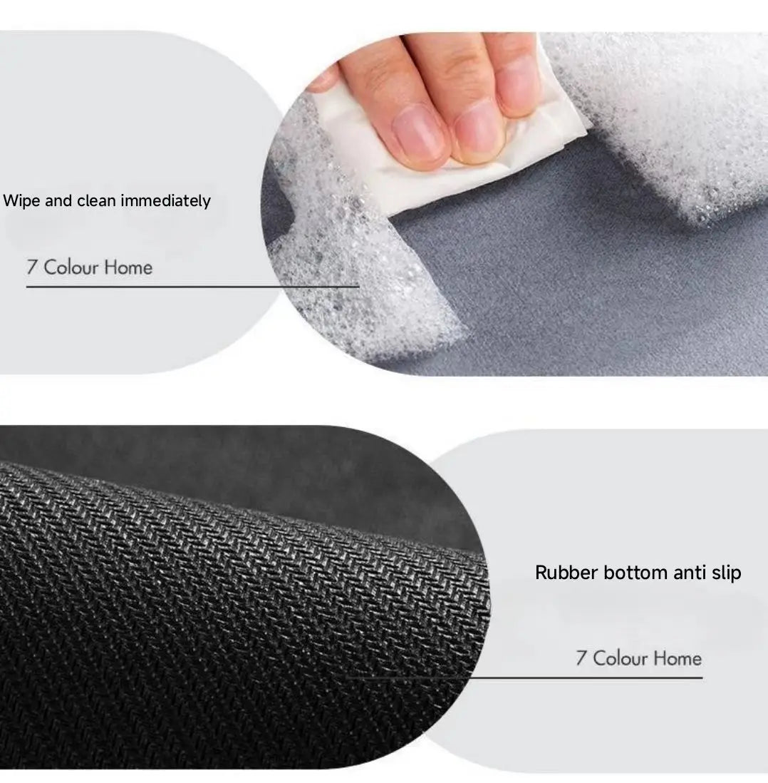 Bathroom Absorbent Floor Mat – Anti-Slip Diatomaceous Mud Quick-Dry Foot Rug for Toilet & Door, Anti-Fall Mat