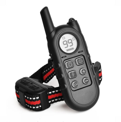 Rechargeable Anti-Bark Training Collar for Small Dogs 5–15 lbs – Ultra-Light Electric Behavior Correction Dog Collar