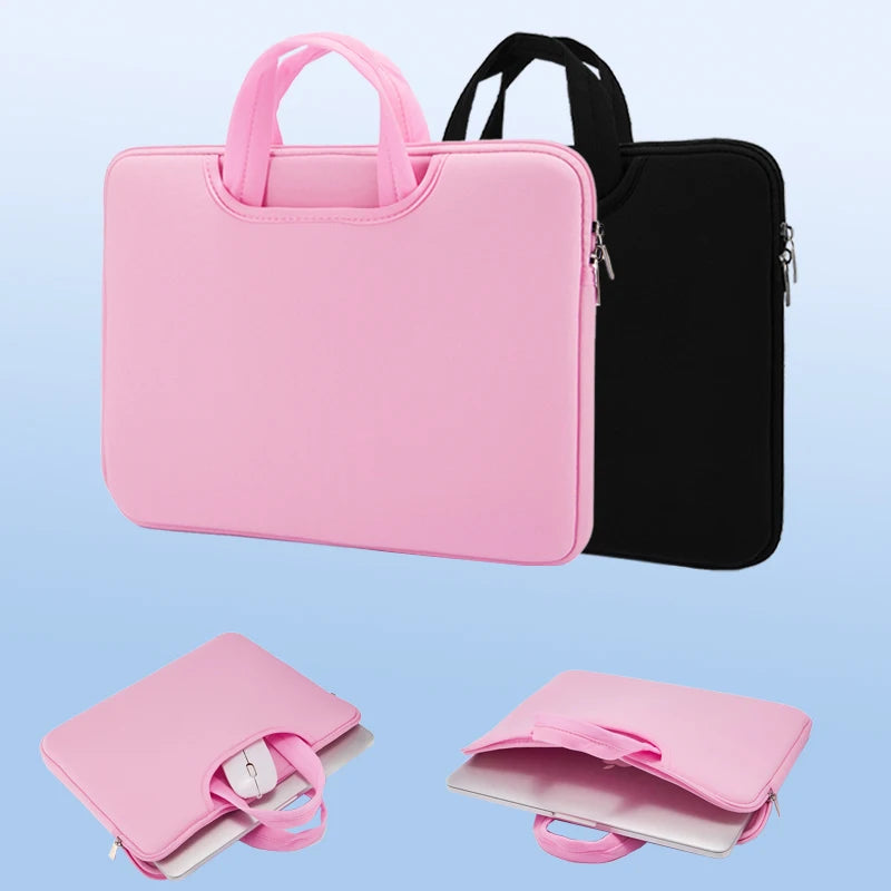 16–17 Inch Laptop Bag – Lightweight Computer Handbag with Front Pocket for Power, Mouse & Accessories