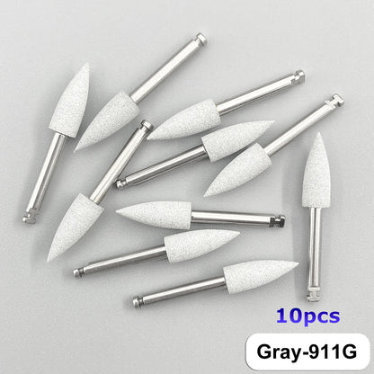 WELLCK Dental Silicone Grinding Heads – 12/10pcs Teeth Polisher for Low-Speed Dental Tools & Lab Use