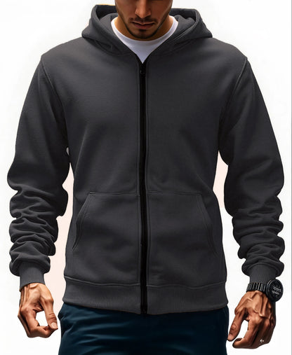 Autumn/Winter Loose Cotton Hoodie – Unisex Casual American Fashion Backpack Style