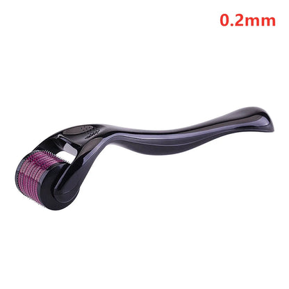 Microneedle Derma Roller - 540-Needle Facial, Body & Beard Skin Roller 0.2-0.3mm