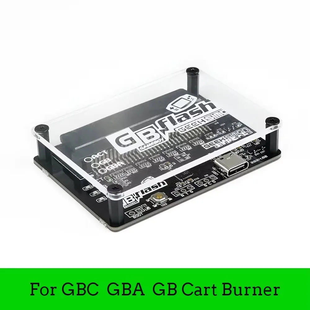 Game Card Burner for Game Boy & GBA – ROM Backup, Save Reader & Flasher for GBC/GB Cartridges