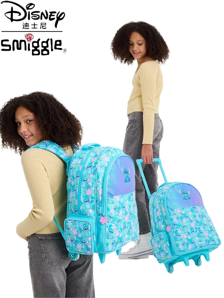 Genuine Australia Smiggle Trolley Backpack — Children’s School Bag & Travel Luggage Anime Backpack Gift