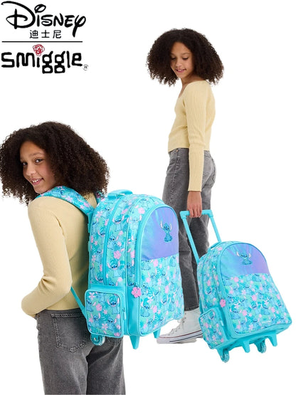 Genuine Australia Smiggle Trolley Backpack — Children’s School Bag & Travel Luggage Anime Backpack Gift