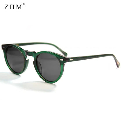 Retro Polarized Sunglasses — Small Round Vintage Shades for Men & Women