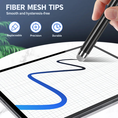 18.5cm Long Stylus Pen – Capacitive Touch Screen Pencil for iPhone, Samsung, iPad & Android Devices