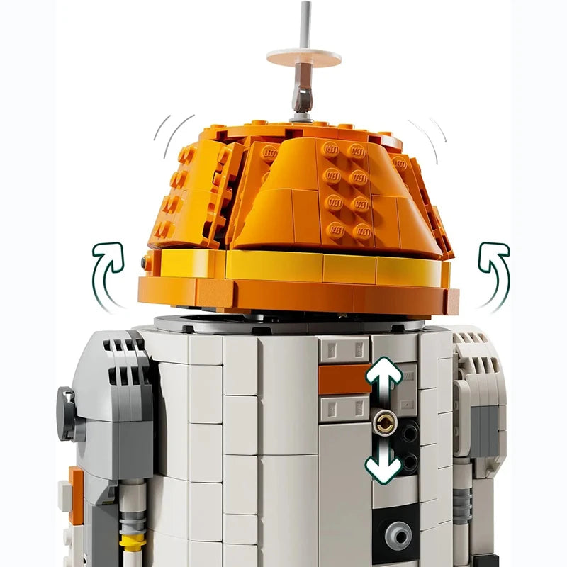 1039PCS Space War Building Blocks — Small Iron Astronaut & Robot Bricks Toy, Christmas & Birthday Gift