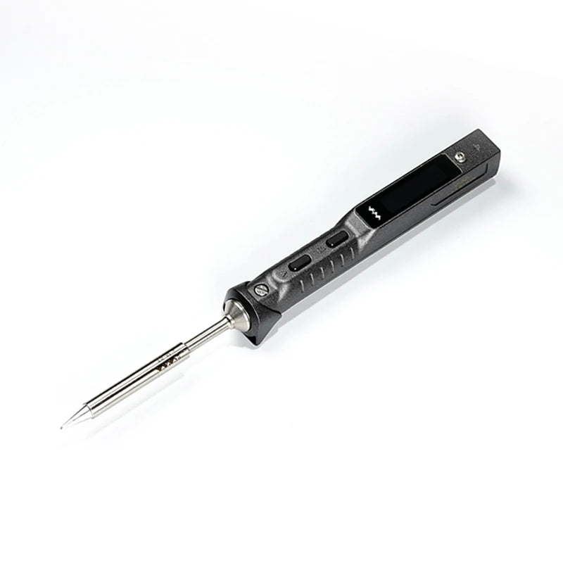 TS101 65W Mini Soldering Iron - Portable Adjustable Temperature LCD with Tip Set Upgrade