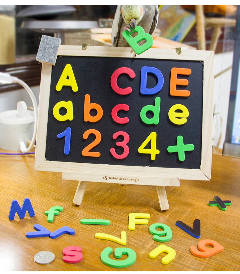 24-76pcs Magnetic Alphabet Letters — EVA Foam Refrigerator Stickers for Toddlers & Kids, Educational Spelling & Counting Toy Gift