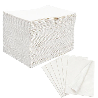 125PCS Disposable Tattoo & Nail Table Covers – Waterproof Cotton Plush Paper Pad for DIY Nail Art & Beauty Tools