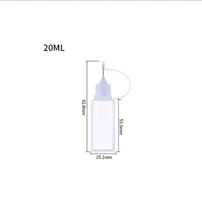 50ML Plastic Liquid Alcohol Dispenser Bottle for Rosin, Solder Flux Paste, PCB Cleaning & Welding Repair Tools
