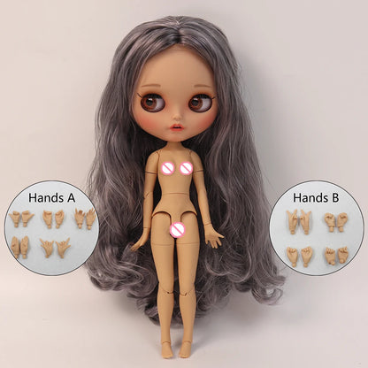 ICY DBS Blythe 1/6 BJD Doll – 30cm Tan Skin Matte Face Jointed Body, Anime Girl Toy Gift