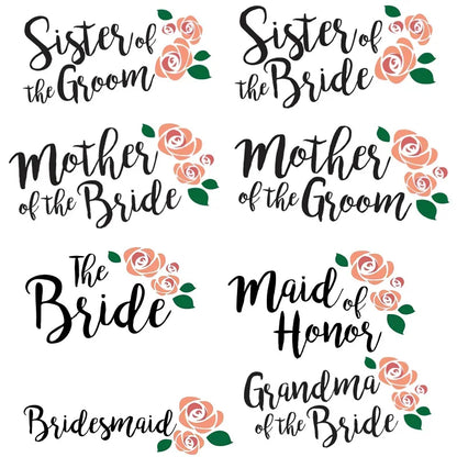 Bridal Party Slippers – Bride, Bridesmaid, Maid of Honor, Mother of Groom Gift for Wedding, Bachelorette, & Bridal Shower
