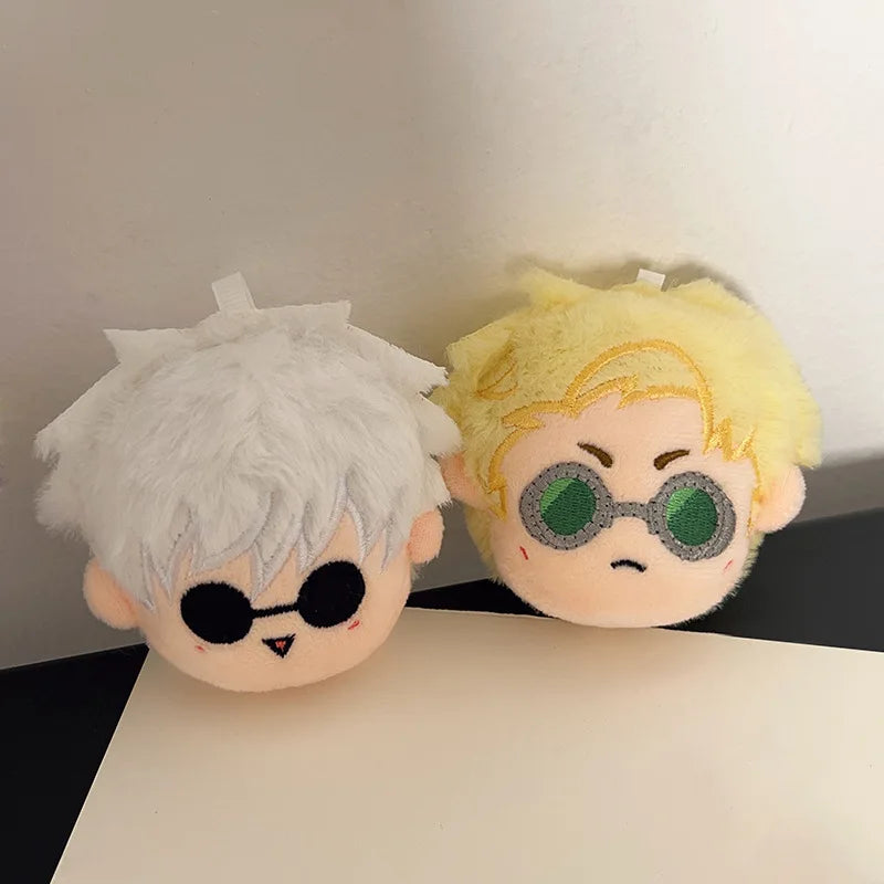 Jujutsu Kaisen Plush Pendant Keychain - Gojo Satoru & Geto Suguru Backpack Bag Charm