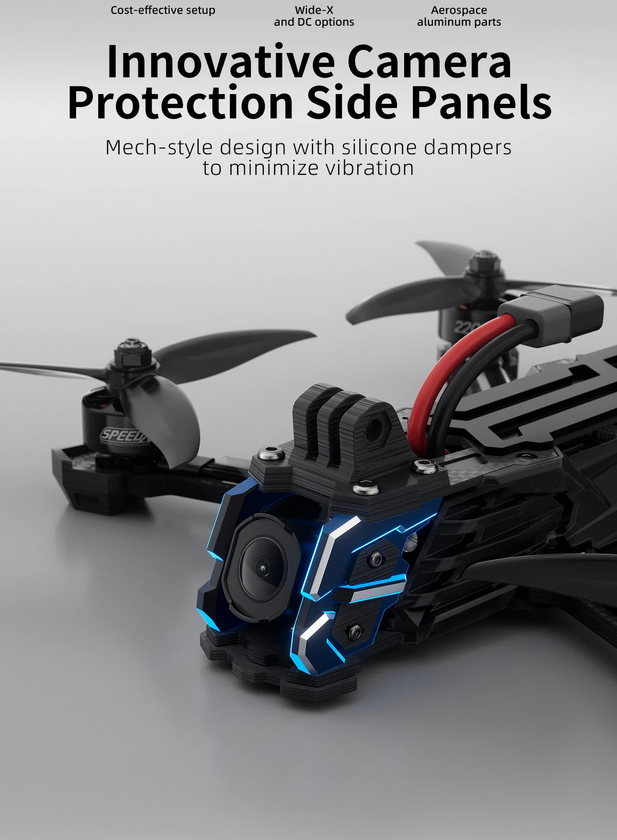 GEPRC Vapor-X5 D5 HD FPV Drone 5" – 4K 120fps Recording, O4 Air Unit, 2207E 1960KV Motor, Freestyle Quadcopter