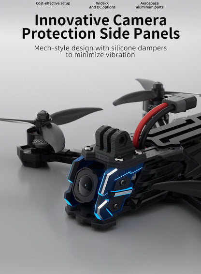 GEPRC Vapor-X5 D5 HD FPV Drone 5" – 4K 120fps Recording, O4 Air Unit, 2207E 1960KV Motor, Freestyle Quadcopter