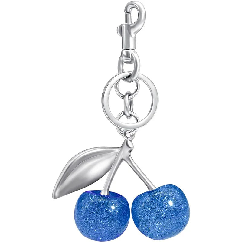 Cute Cherry Keychain Purse Charm – Bag Accessory for Handbags & Gifts for Women