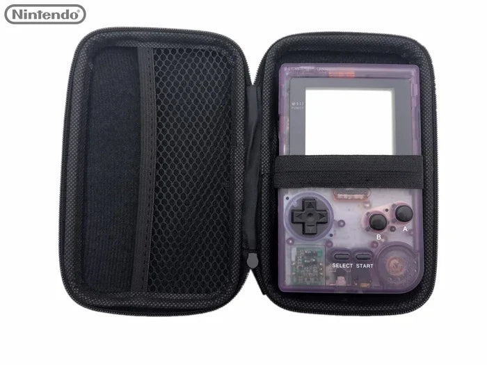 High-Quality Matte Texture Storage Bag — Upgraded Super-Large Capacity for GBA, GBC & GBP Models