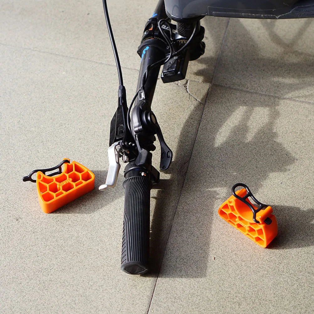 Bike Handlebar Stand Clip-On Stabilizer – MTB Repair Tool for 30-34mm Grips