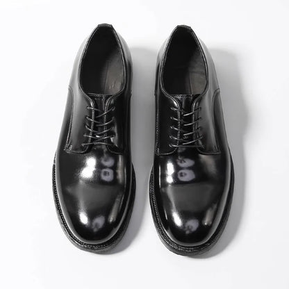 Men’s Horsehide Oxford Shoes - Handcrafted Goodyear Welt Premium Business and Wedding Dress Shoes